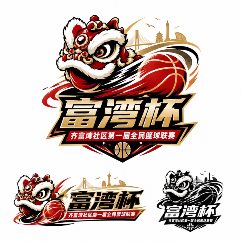 醒狮跃动款 LOGO